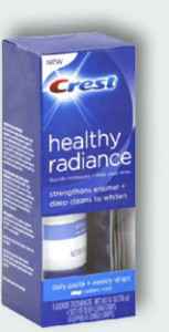 Toothpaste-radiance