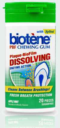 Лечебная жвачка Biotene PBF Plaque Dissolving Gum