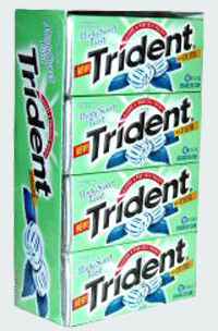 Купить жвачку trident minty sweet twist
