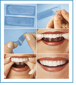 полоски для отбеливания зубов 