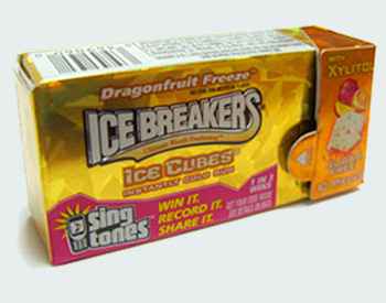 Новая Ice Breakers Dragonfruit Freeze Ice Cubes (Айс брекерс ледяной куб с ледяным вкусом драконьего фрукта)