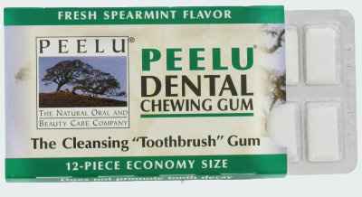 Магазин жвачек Peelu Spearmint Xylitol Gum (жвачка мятная с ксилитом П.