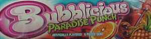 Самая большая жвачка Bubblicious Original Paradise Punch (Бубблисиоус Оригинал райские фрукты)