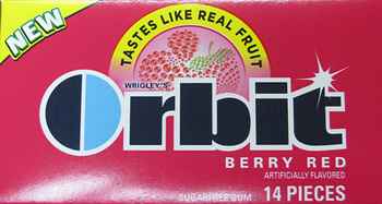 жвачка Orbit Berry Red (красная ягода)