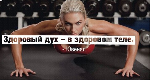 В здоровом теле – здоровый дух! В здоровом теле – здоровый дух!