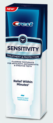 Зубная паста для укрепления эмали Crest Sensitivity Treatment & Protection Toothpaste (Крест лечение и защита от чувствительности зубов)